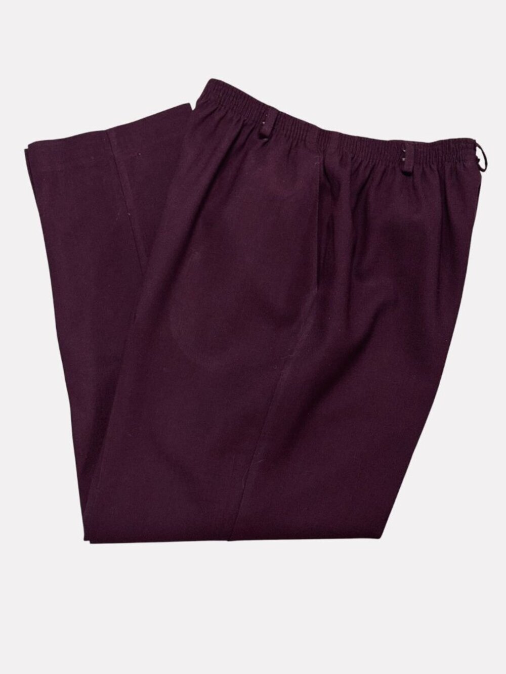 Vintage Alfred Dunner Wool Pants USA Elastic Waist 14